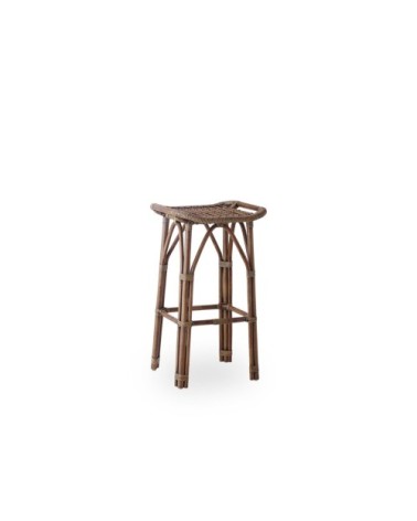 Tabouret de bar en rotin 78cm