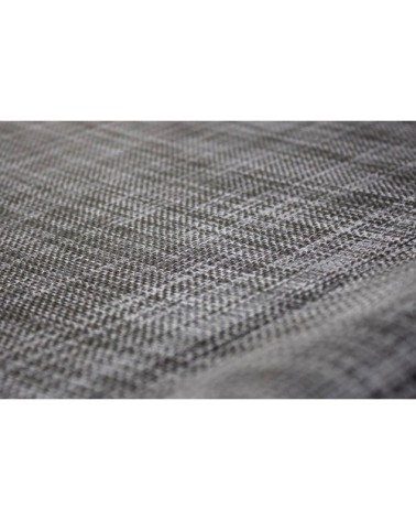 Bain de soleil en acier et toile plastifiée avec brise-soleil