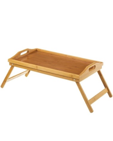 Plateau de lit pliable en bois 50x30cm