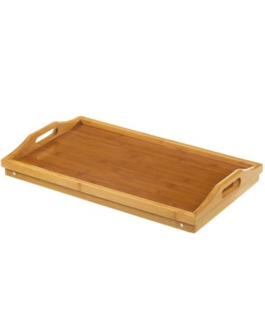 Plateau de lit pliable en bois 50x30cm