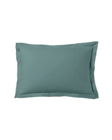 Taie d'oreiller satin de coton 50x70 cm céladon