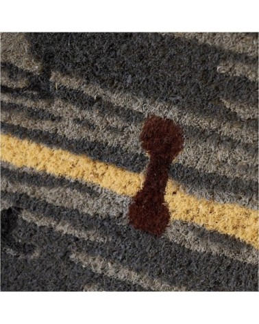 Essuie-pieds PVC et coco 60x40