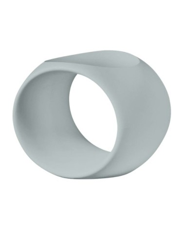 Tabouret en résine recyclable bleu provence