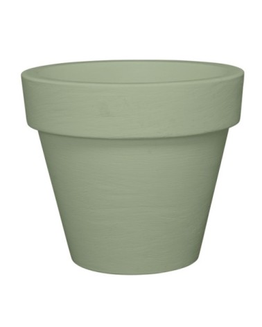 Pot à fleur en résine recyclable sauge D68cm