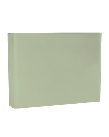 Pot à fleur en résine recyclable sauge H70cm