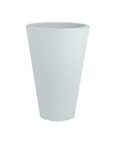 Pot à fleur en résine recyclable bleu provence D52cm