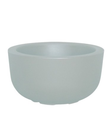 Pot à fleur en résine recyclable bleu provence D47cm