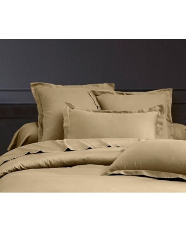 Parure de lit 3 pcs en satin de coton 200x200 cm+ 2 TO 63x63 cm