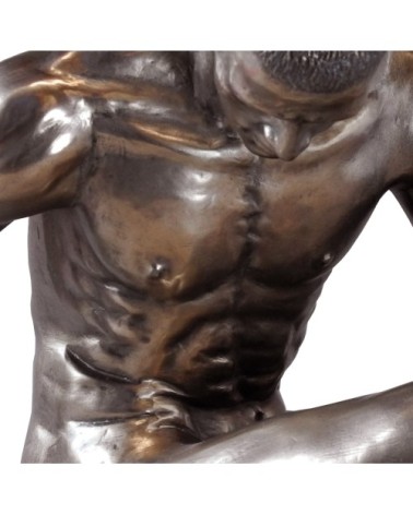 Statuette en résine homme nu H16cm