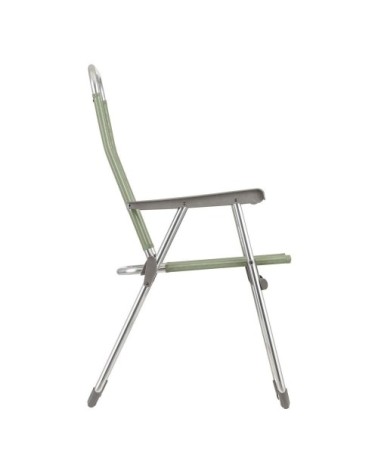 Fauteuil pliant ultra-léger en aluminium vert l62xl58xh100