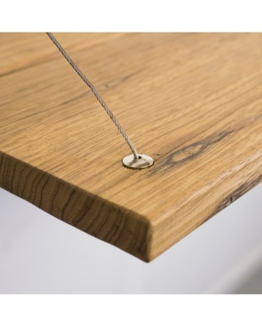 Table de balcon à accrocher noir