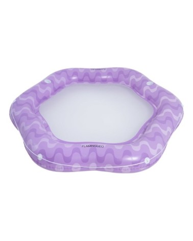 Bouée Piscine Geante Fleur PVC Vert