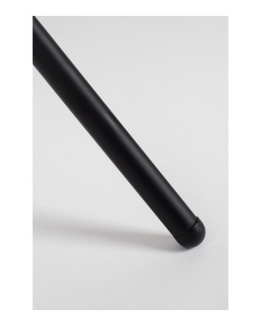 Chaise design en velours bleu