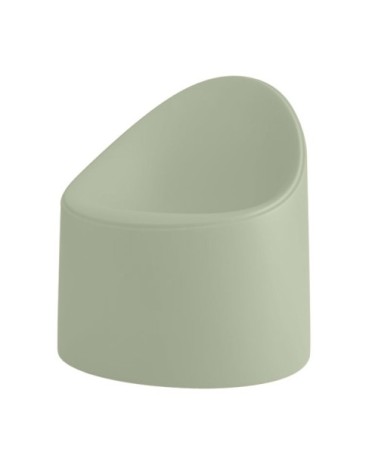 Chaise en résine recyclable sauge L65cm