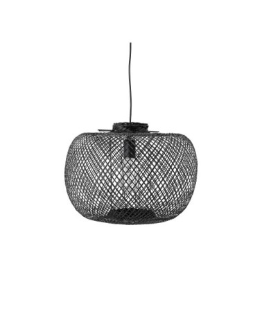 Suspension en bambou D42cm noir
