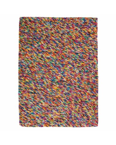 Tapis en laine multicolore 160 x 230 cm RAINBOW