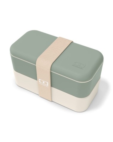 Bento vert natural 1L fabriqué en France