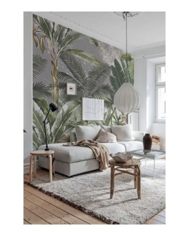 Papier peint panoramique jungle paysage botanique 425x260cm