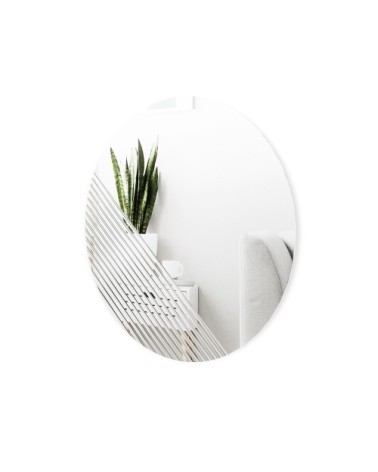 Miroir ridge verre transparent