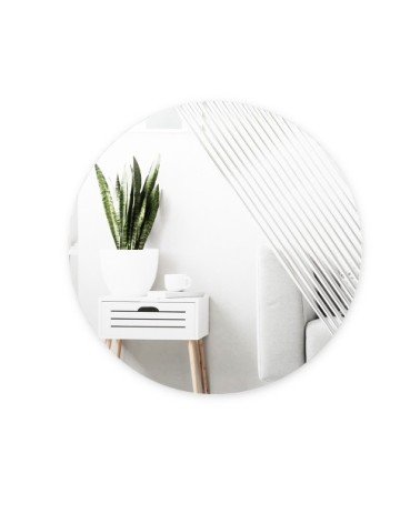 Miroir ridge verre transparent