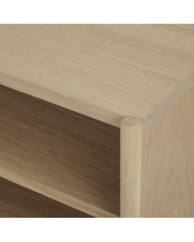 Meuble TV 1 tiroir 1 étagère en bois