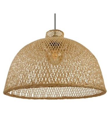 Suspension ronde 50cm en bambou