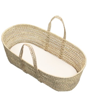 Matelas bébé pour couffin blanc
