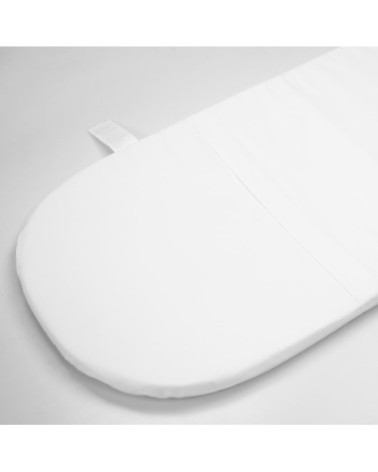 Matelas bébé pour couffin blanc