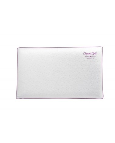 Oreiller à mémoire de forme déhoussable lavable 40x70 cm