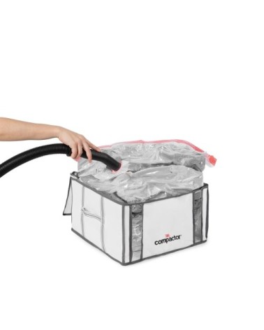Lot 3 housses rangement sous vide M 42 x 40 x H.25 cm