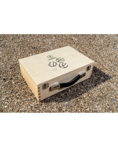 Boules de pétanque avec coffret