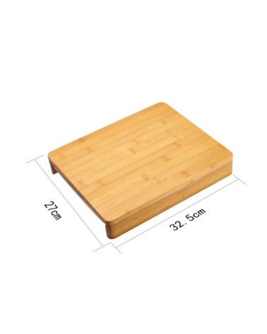 Planche à découper avec tiroir 31x24cm