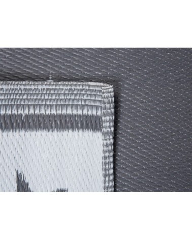 Tapis en matériaux synthétiques gris 180x120cm