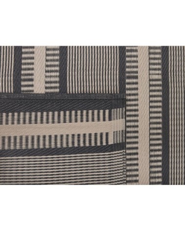 Tapis en matériaux synthétiques noir 230x160cm