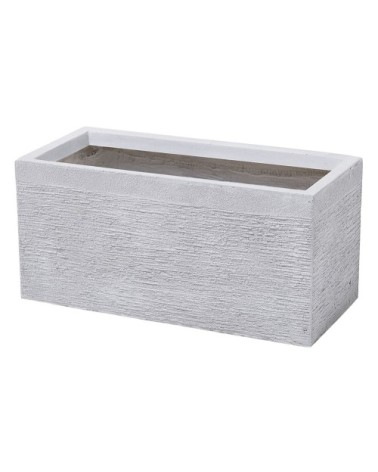 Jardinière blanche 50x23