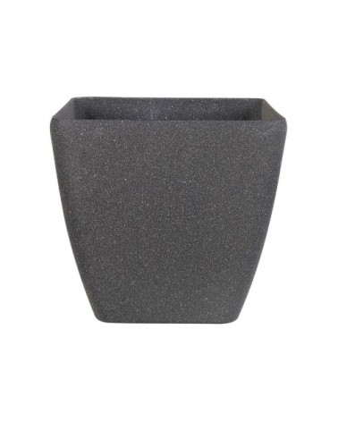 Cache-pot d'extérieur en pierre gris H34