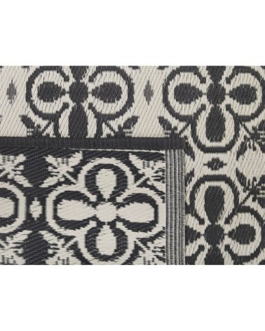 Tapis en matériaux synthétiques noir 180x120cm