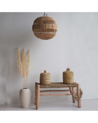 Suspension en raphia D45