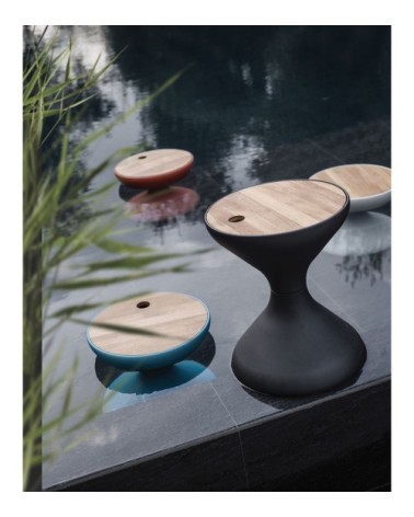 Table d'appoint jade sans seau à glace