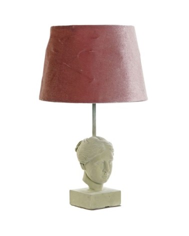 Lampe style antique en résine 53 cm