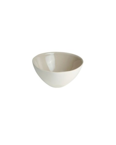 Coupelle en grès de table beige 13 cm - Lot de 6