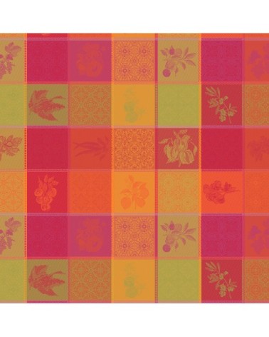 Nappe  pur coton multicolore 180x250