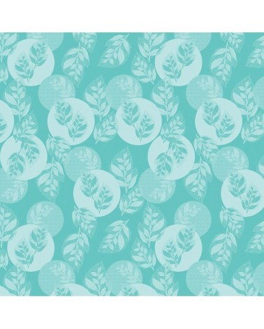 Nappe carrée  pur coton vert 180x180 cm