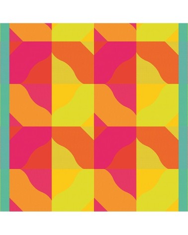 Nappe  pur coton multicolore 155x260