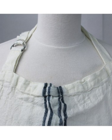 Tablier  pur lin beige 79.5X90