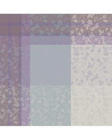 Serviette  pur coton violet 55x55