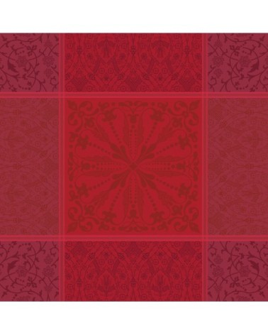 Serviette  pur coton bordeaux 54X54