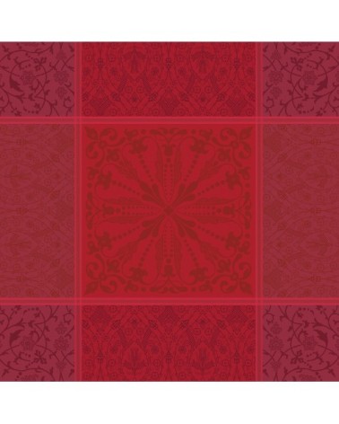 Serviette  pur coton bordeaux 54X54