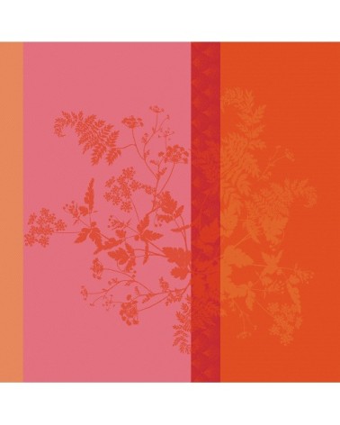 Serviette  pur lin rose 54X54