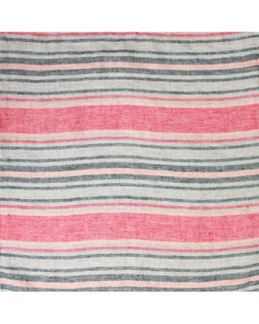 Serviette  pur lin gris 48X48